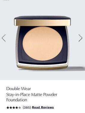 Estée Lauder Double Wear Matte Powder Foundation Shade 2W1